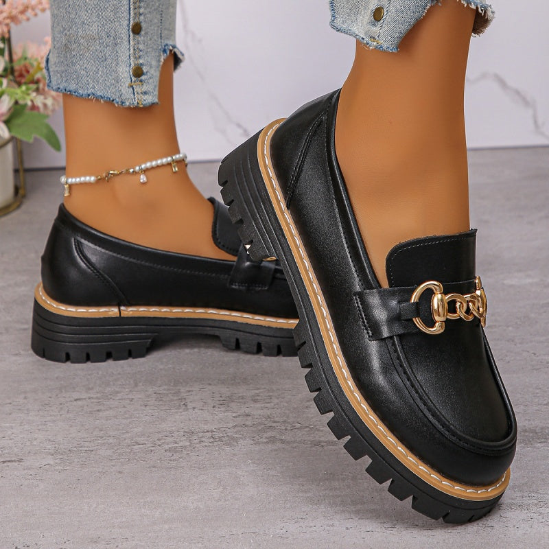 Mocassins souples vintage pour femmes