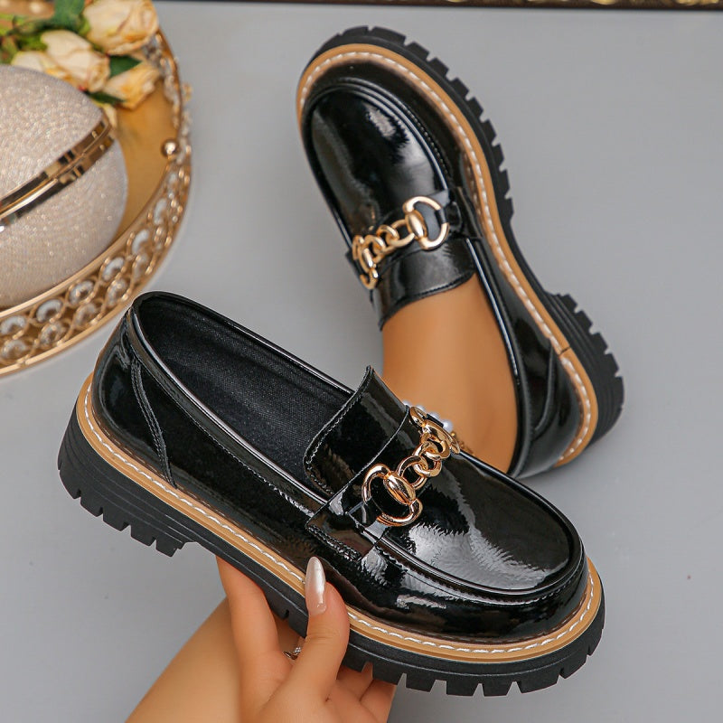 Mocassins souples vintage pour femmes