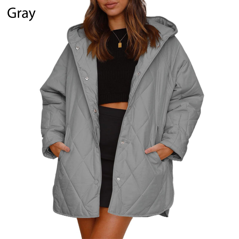 🔥Veste matelassée à capuche pour femmes, tendance hiver