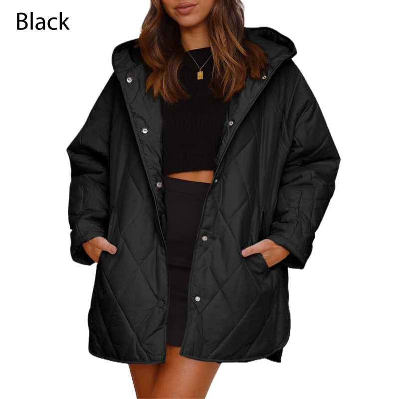 🔥Veste matelassée à capuche pour femmes, tendance hiver