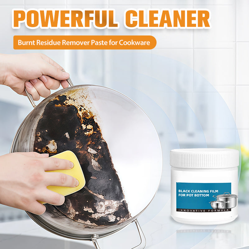 🧽 ACHETEZ 2 OBТENEZ 3! ✨ Pâte Dissolvante Résidus Brûlés - Nettoie en Profondeur Casseroles & Plats sans Rayures, Élimine Graisse et Carbonisation en 5 Min 🍳🔥