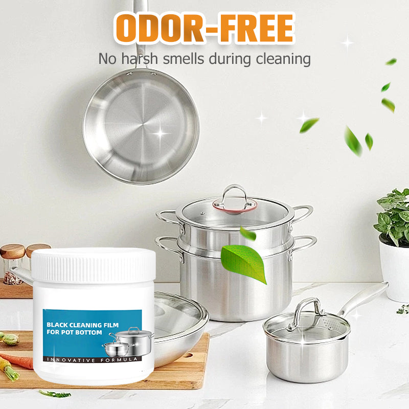 🧽 ACHETEZ 2 OBТENEZ 3! ✨ Pâte Dissolvante Résidus Brûlés - Nettoie en Profondeur Casseroles & Plats sans Rayures, Élimine Graisse et Carbonisation en 5 Min 🍳🔥