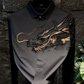 Chemise slim fit élégante imprimée pour homme
