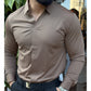 Chemise pour homme slim fit, unie