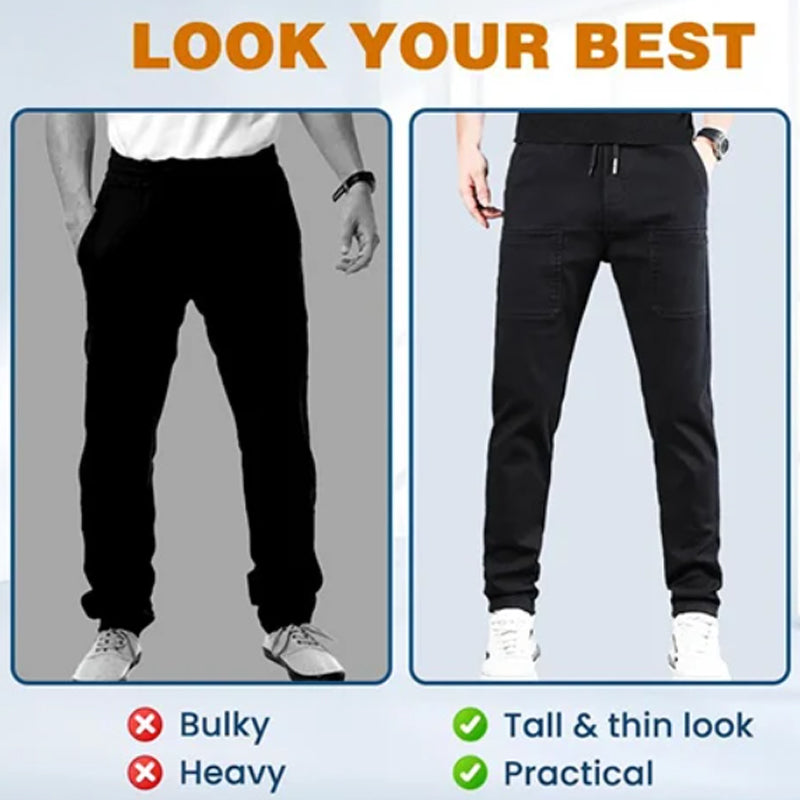 👖 64% DE RÉDUCTION MAINTENANT ! 🏆 Pantalon Cargo MultiPants - 6 Poches & Élastique, Idéal pour Outdoor et Quotidien 👖✨