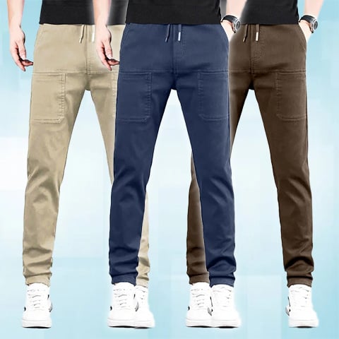 👖 64% DE RÉDUCTION MAINTENANT ! 🏆 Pantalon Cargo MultiPants - 6 Poches & Élastique, Idéal pour Outdoor et Quotidien 👖✨