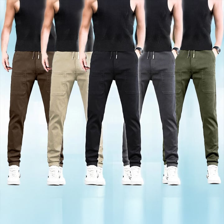 👖 64% DE RÉDUCTION MAINTENANT ! 🏆 Pantalon Cargo MultiPants - 6 Poches & Élastique, Idéal pour Outdoor et Quotidien 👖✨