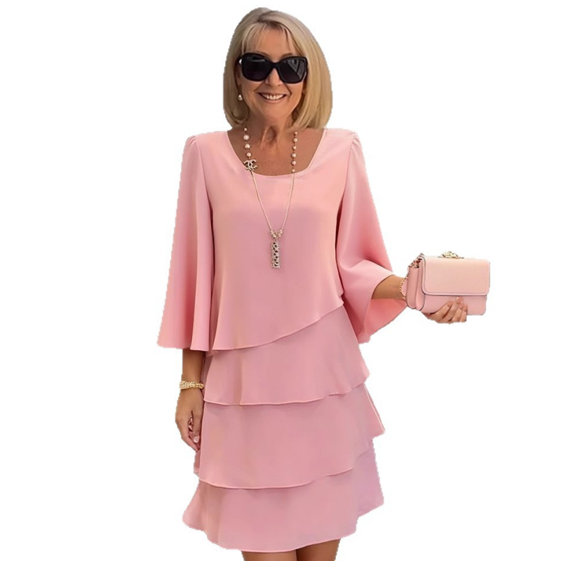🔥Quantité limitée disponible 50 % DE RÉDUCTION🔥Robe amincissante en mousseline pour femmes
