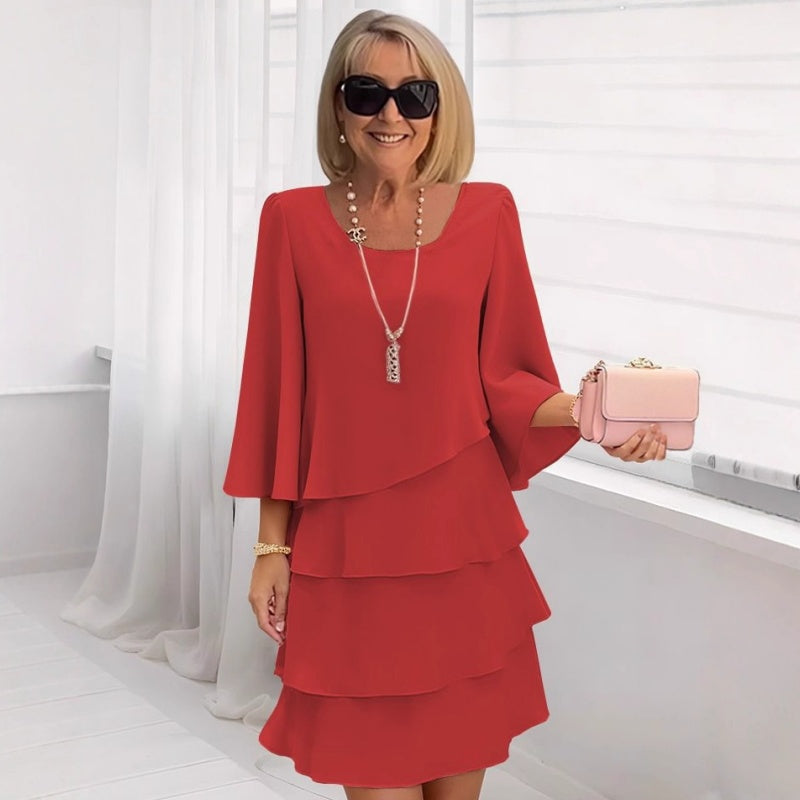 🔥Quantité limitée disponible 50 % DE RÉDUCTION🔥Robe amincissante en mousseline pour femmes