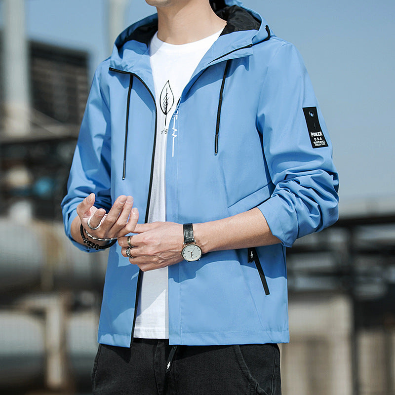 Veste à capuche décontractée de style coréen