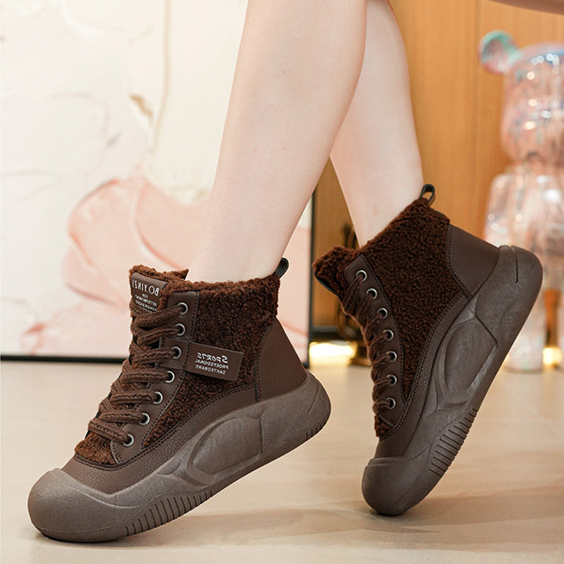 👢 🔥Bottes de neige décontractées pour femmes, douillettes et chaudes❣️