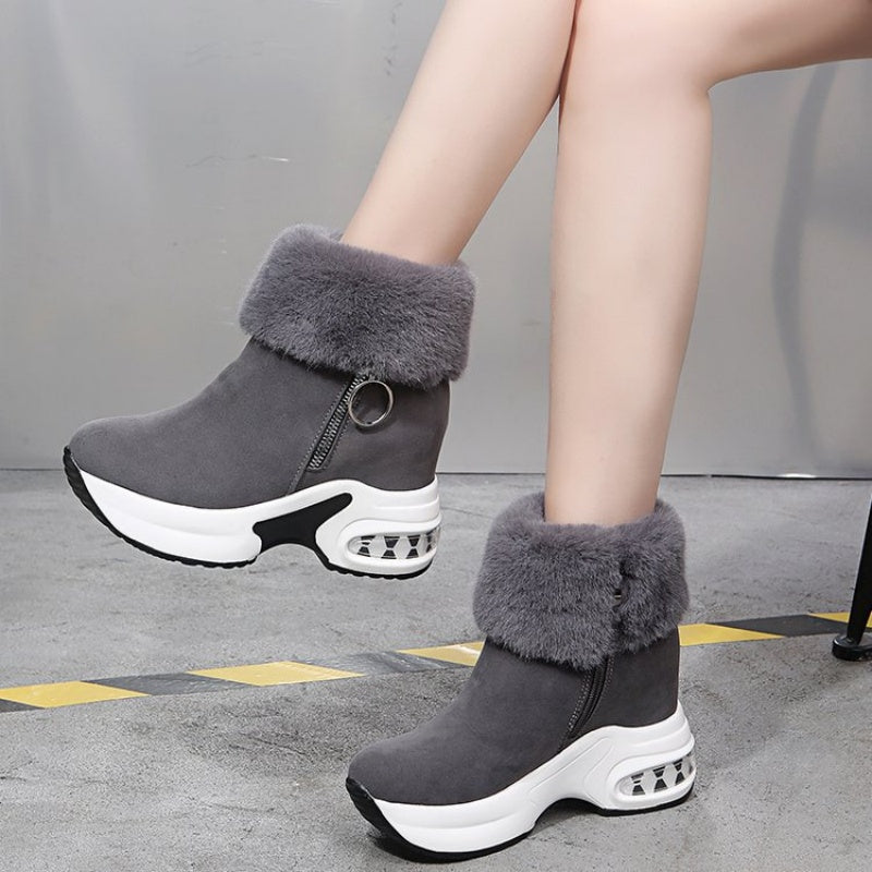 👢Bottines orthopédiques à talons épais pour femmes✨ Doublure chaude et confortable, parfaite pour un style urbain en automne et en hiver🍁