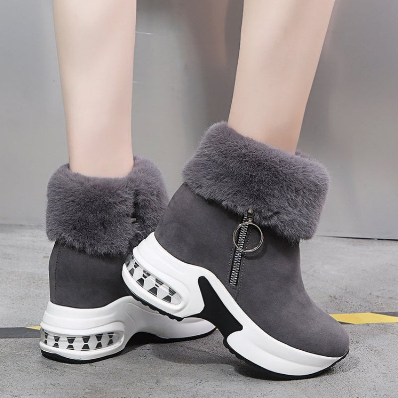 👢Bottines orthopédiques à talons épais pour femmes✨ Doublure chaude et confortable, parfaite pour un style urbain en automne et en hiver🍁