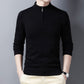 Pull en laine à col mi-haut pour homme