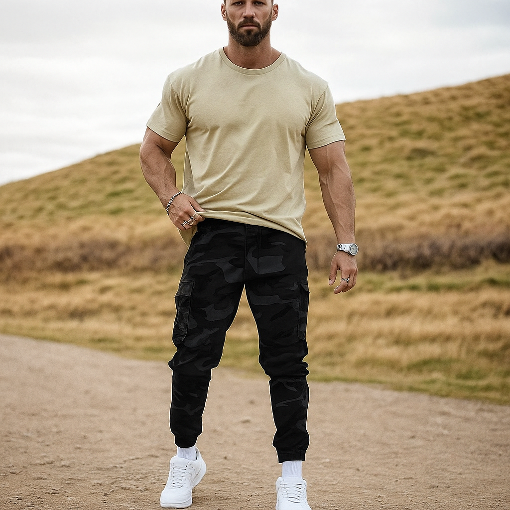Pantalon camouflage haut de gamme pour hommes