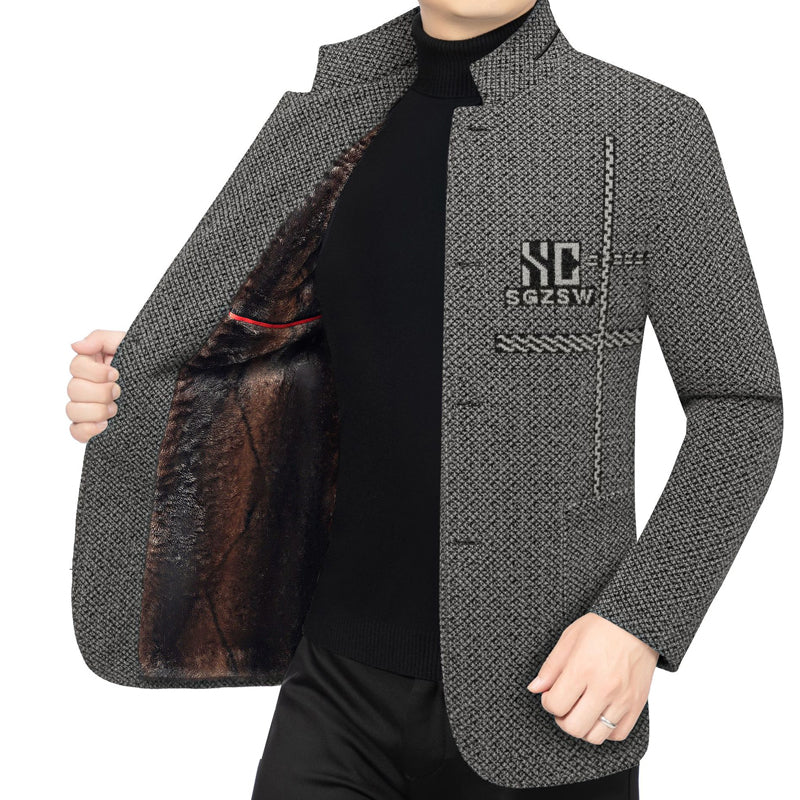 ❄️ Soldes d'hiver 🔥 Manteau d'extérieur chaud et décontracté pour homme