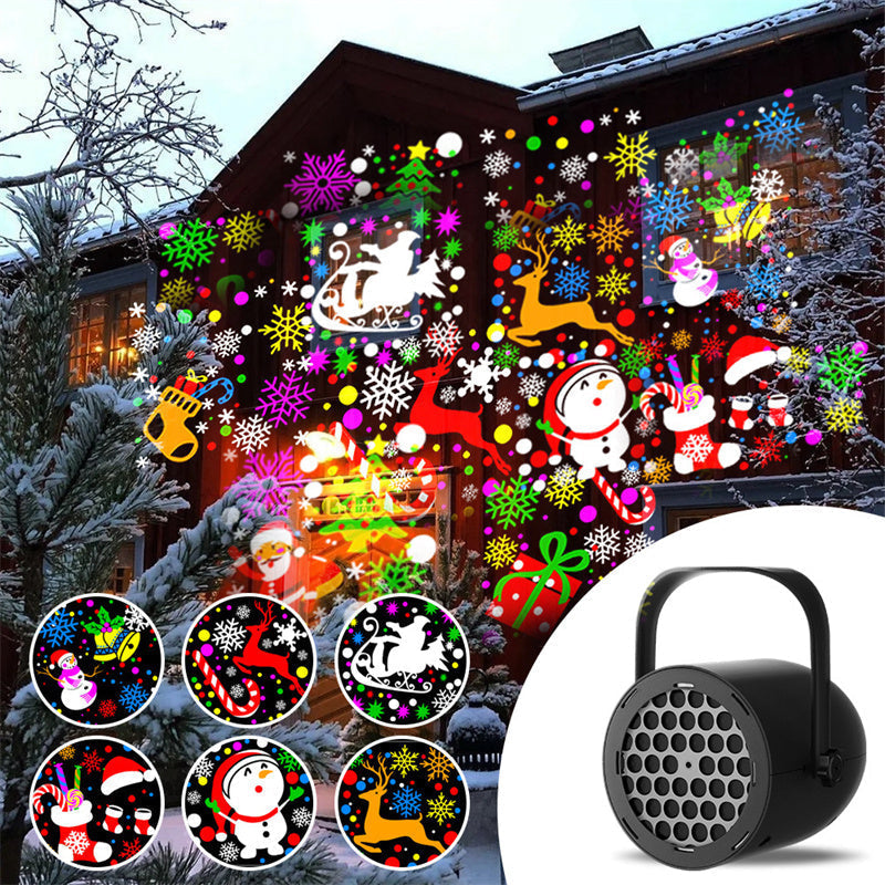 🔥Hot Sale🔥 Projecteur lumineux de Noël USB avec 16 motifs