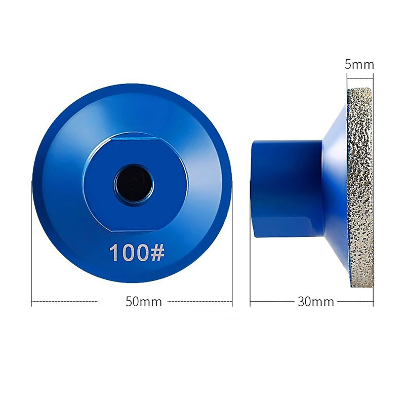 Meule plate diamantée - Disque à rainurer et à meuler le marbre/carrelage pour la pierre