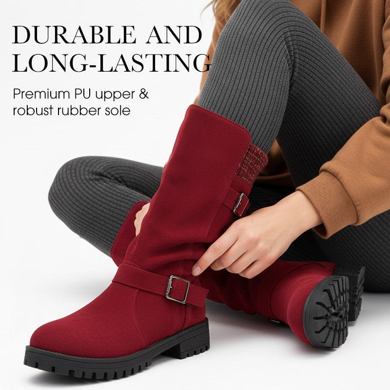 Chaussures en daim Chica pour femmes – Rehaussez votre style automnal avec une mode européenne et américaine, un design souple et respirant
