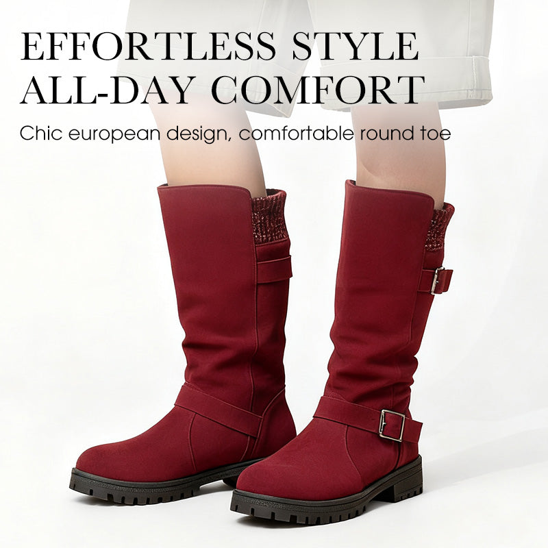Chaussures en daim Chica pour femmes – Rehaussez votre style automnal avec une mode européenne et américaine, un design souple et respirant