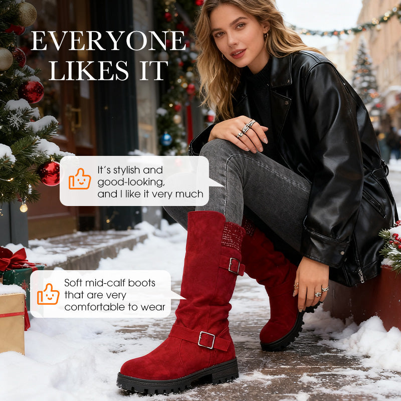 Chaussures en daim Chica pour femmes – Rehaussez votre style automnal avec une mode européenne et américaine, un design souple et respirant
