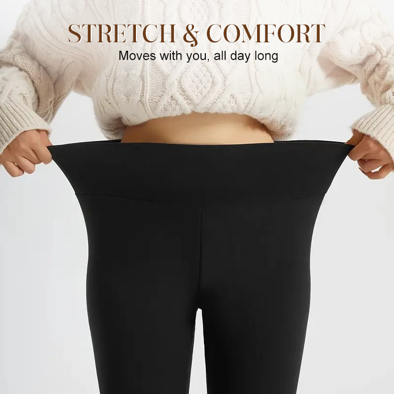 Leggings chauds slim fit haute élasticité pour femmes