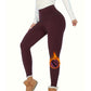 Leggings chauds slim fit haute élasticité pour femmes