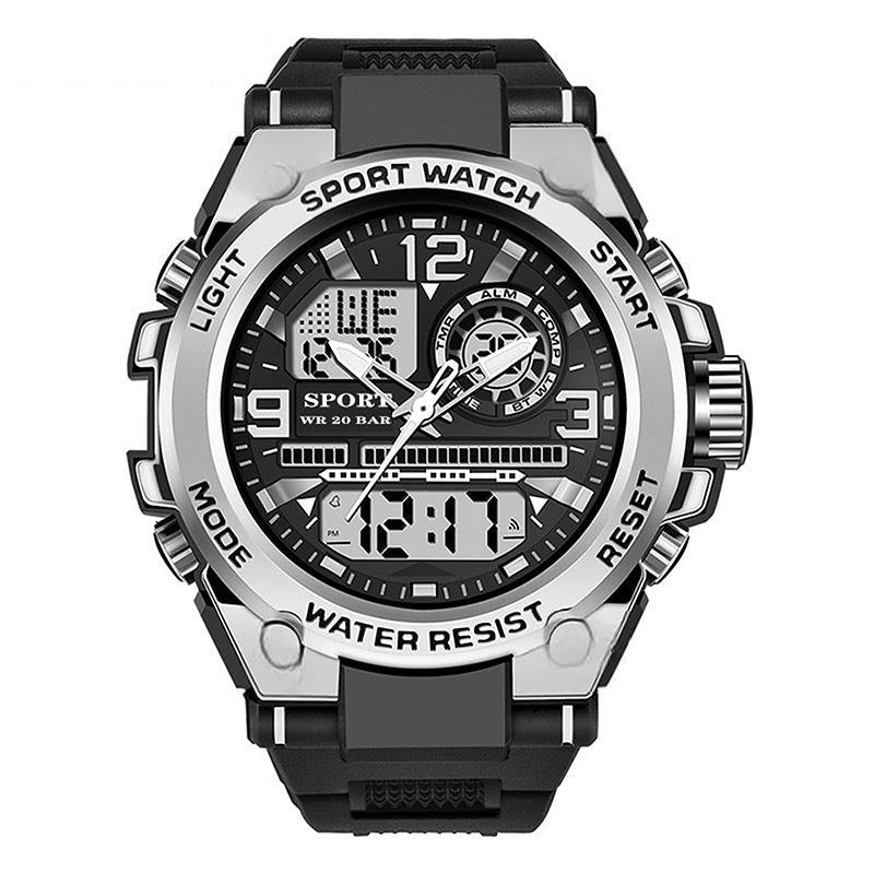 🎅Saldi natalizi - 50% di sconto🌲⌚Orologio sportivo impermeabile da uomo con display luminoso