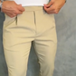 Pantalon habillé slim fit fuselé pour homme