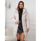 Manteau d'hiver long pour femmes, chaud, douillet et coupe-vent