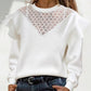 Women's Chic Lace Casual Sweatshirt