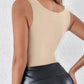 🏆Dernier jour de l'offre spéciale : 10,98 € !!💐 Débardeur thermique à col rond avec soutien-gorge intégré pour femmes