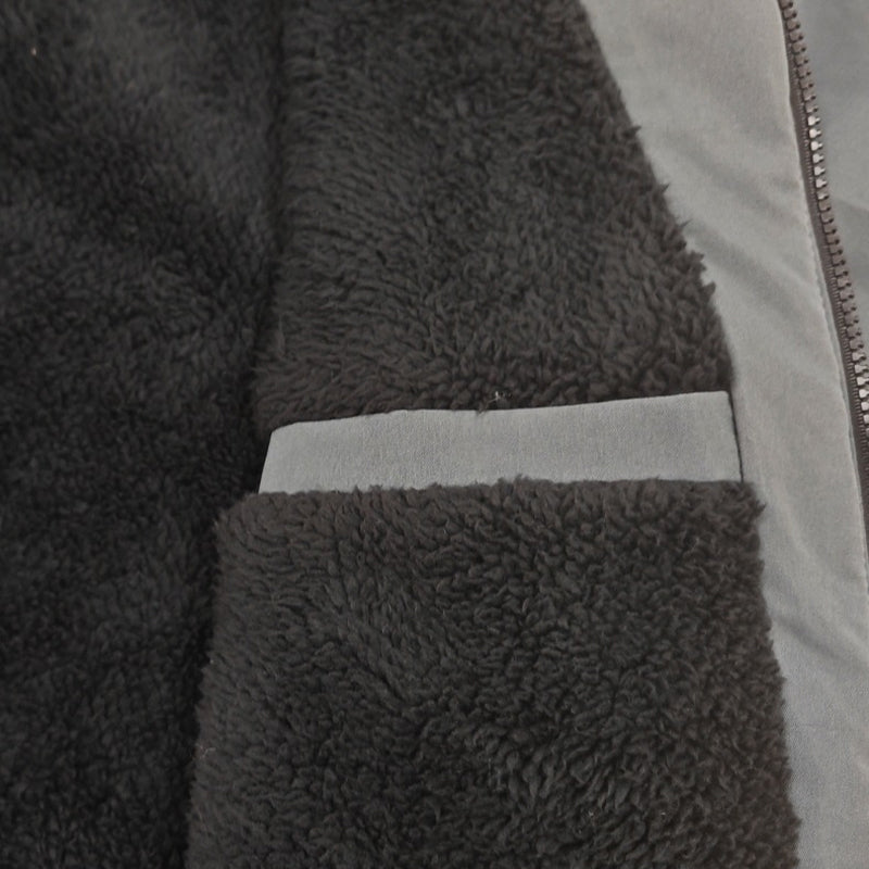 🔥Veste parka mi-longue thermique à capuche coupe-vent pour homme