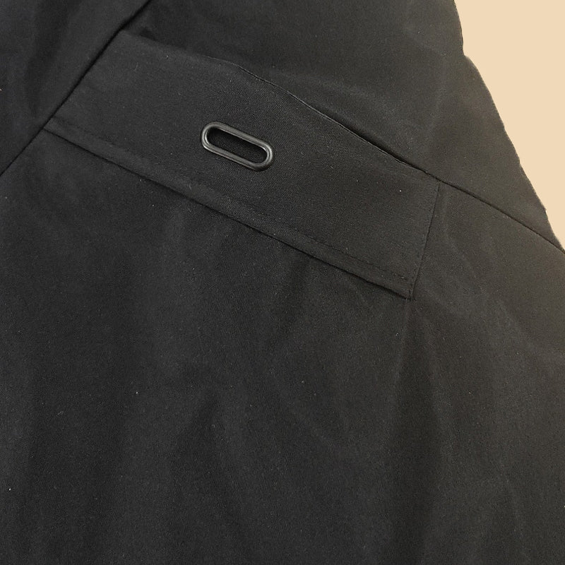 🔥Veste parka mi-longue thermique à capuche coupe-vent pour homme