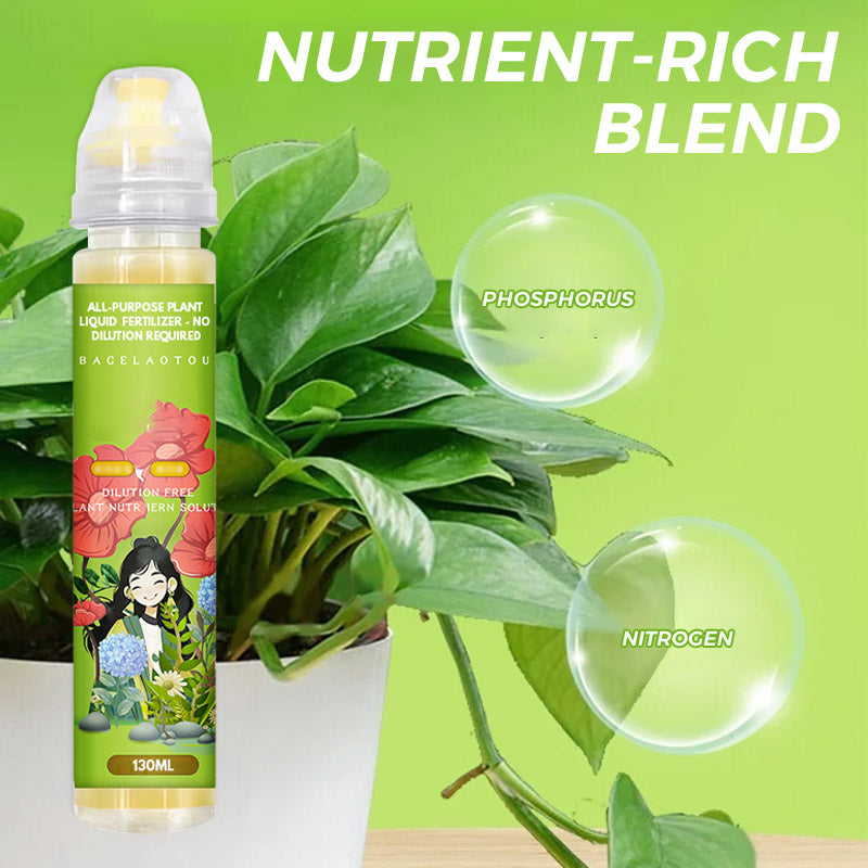🌱Engrais liquide polyvalent pour plantes - Aucune dilution requise