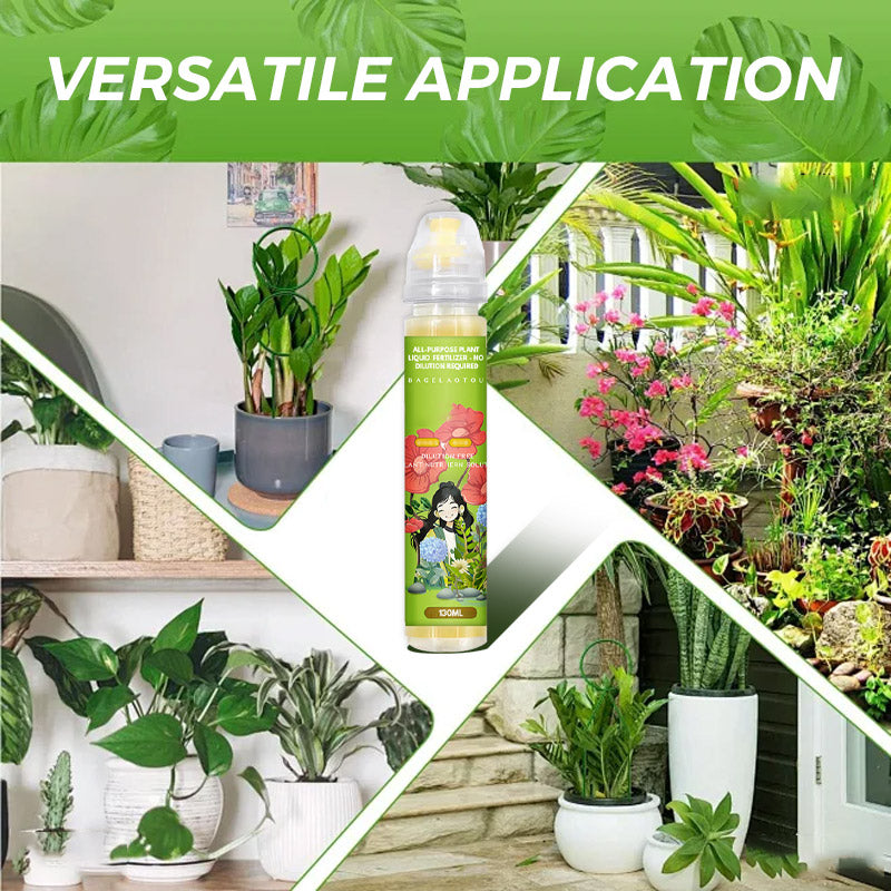 🌱Engrais liquide polyvalent pour plantes - Aucune dilution requise
