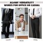 Pantalon de costume classique léger et extensible pour homme