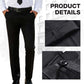 Pantalon de costume classique léger et extensible pour homme