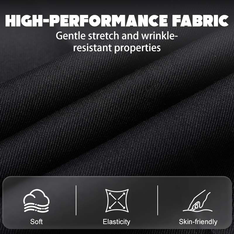 Pantalon de costume classique léger et extensible pour homme