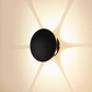 Applique murale LED moderne avec effet lumineux géométrique