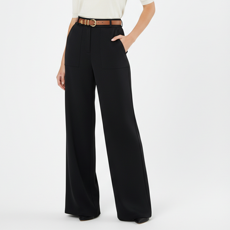 ✨Pantalon large taille haute pour femmes