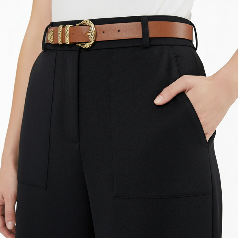 ✨Pantalon large taille haute pour femmes