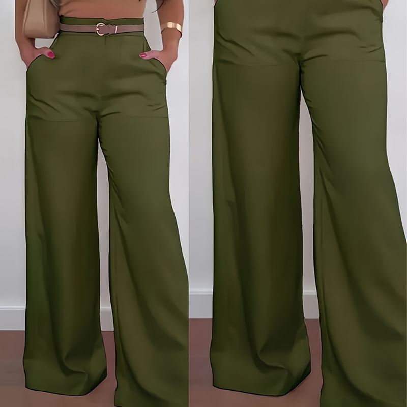 ✨Pantalon large taille haute pour femmes