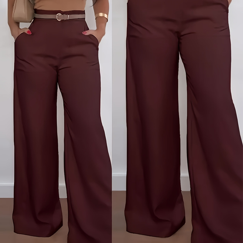 ✨Pantalon large taille haute pour femmes