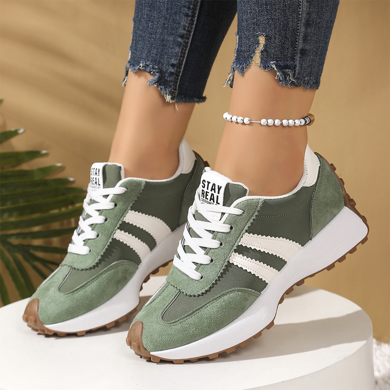 👟 50% DE RÉDUCTION ! ✨ Baskets Épaisses Antidérapantes Décontractées pour Femmes – Confort Toute la Journée, Semelle Amortie & Style Polyvalent 🏃‍♀️