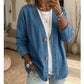 💙✨Veste en jean classique à boutons pour femme