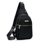 Sac à bandoulière élégant à multiples poches pour femme