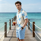 💨 Tellement léger, vous ne le sentirez presque pas ! Notre ensemble tropical respirant pour homme