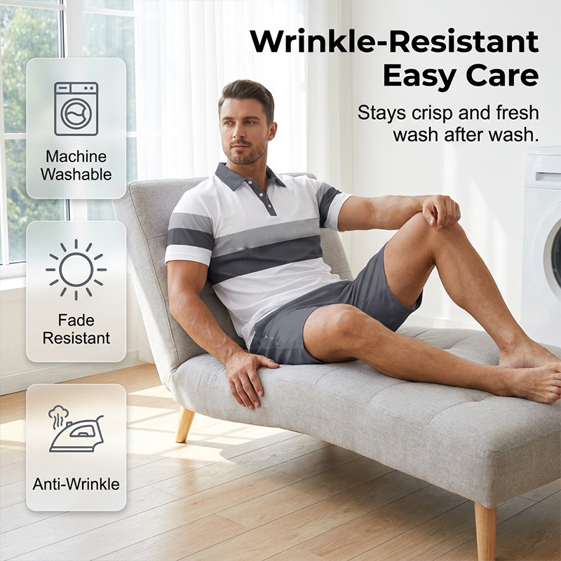 💥Set 2 Pièces Chemise & Short Homme Imprimé Numérique – Tissu Premium Respirant, Coupe Athlétique, Infroissable👕