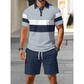 💥Set 2 Pièces Chemise & Short Homme Imprimé Numérique – Tissu Premium Respirant, Coupe Athlétique, Infroissable👕
